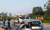 Tai nạn kinh hoàng trên cao tốc, 3 người nước ngoài tử vong