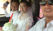 HOT: đám cưới đón dâu bằng đoàn siêu xe cẩu