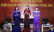 Áo dài Việt bất ngờ trình diễn ở Tuần lễ Thời trang Cao cấp Paris
