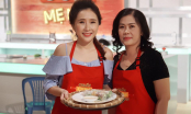 MC Hoài Hương và mẹ trổ tài nấu nướng trên sóng truyền hình