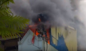 Video: Cháy lớn tại số nhà 55 Quốc Tử Giám, Hà Nội