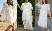 10 mẫu đầm ren trắng đẹp như mơ cho cô gái mùa thu lãng mạn