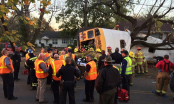 Tai nạn kinh hoàng khiến xe buýt gãy đôi, ít nhất 29 học sinh thương vong