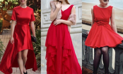 Xao xuyến với những mẫu váy đỏ nổi bật đẹp miễn chê đón năm mới 2017