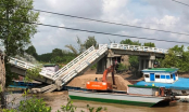 Tin mới nhất: Hiện trường vụ sà lan đâm sập cầu ở Cà Mau