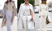 5 cách phối đồ chuẩn không cần chỉnh với trang phục màu trắng tinh khôi hợp xu hướng 2017
