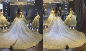 Cận cảnh chiếc váy cưới 'thần thánh' mà cô dâu nào cũng muốn mặc 1 lần