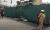 Tai nạn kinh hoàng ở Nam Định: Container đè bẹp xe con, 2 người chết thảm
