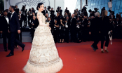 Lý Nhã Kỳ diện váy 'quả chuông' trong suốt tại ngày cuối Cannes 2017