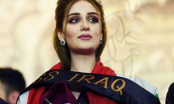Nhan sắc người đẹp đăng quang Hoa hậu Iraq mắt ngấn lệ