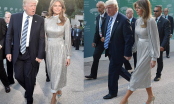 Vợ Tổng thống Mỹ Donald Trump tiếp tục gây sốt với chiếc váy hơn 900 triệu quá đẹp