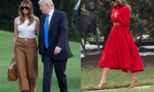 Hai bộ trang phục khiến công chúng mê mẩn vì quá đẹp khi xuất hiện bên chồng con của vợ Tổng thống Trump