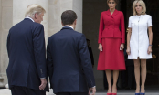 Vợ Tổng thống Trump 'đọ' thời trang cực đẹp với đệ nhất phu nhân Pháp ngày gặp mặt