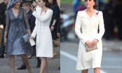 Công nương Kate diện váy cũ vẫn đẹp rạng ngời bên cạnh Hoàng hậu Bỉ