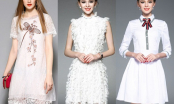 Gợi ý cho bạn 1001 mẫu đầm trắng tinh khôi, đẹp nhất 2017