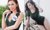 Người đẹp 'vòng ba gần mét' Thanh Trang gây sốt tại Hoa hậu Hoàn vũ Việt Nam 2017