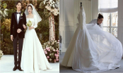 Hé lộ những hình ảnh hiếm hoi về quá trình tạo nên chiếc váy cưới Dior 3 tỷ của Song Hye Kyo