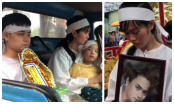 Những hình ảnh nghẹn lòng, rơi nước mắt trong tang lễ diễn viên Nguyễn Hoàng
