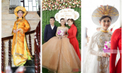 Choáng ngợp với 15 bộ váy cưới vô cùng lộng lẫy của Lâm Khánh Chi trong ngày cưới