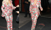 Rita Ora lại diện cả 'cây hoa' khoe vòng một ngồn ngộn sau bộ trang phục vàng hơn nghệ