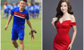 Đứng cạnh Hoa hậu Đỗ Mỹ Linh, Quang Hải U23 Việt Nam phản ứng bất ngờ!