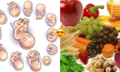 Mách mẹ bầu chế độ ăn chuẩn theo từng tuần thai để con KHỎE MẠNH, MẬP MẠP chào đời