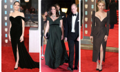 Công nương Kate Middleton diện đầm xẻ sâu 'bế' bụng bầu 6 tháng 'độc chiếm' thảm đỏ BAFTA