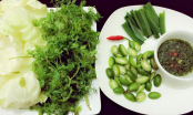 Công thức pha nước chấm bắp cải cuộn nhót xanh