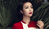 Diễn viên Mai Thu Huyền đẹp rạng ngời với áo dài độc đáo