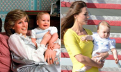 Phát sốt với những hình ảnh cho thấy Hoàng tử William và George đúng là cha nào con nấy giống nhau như tạc