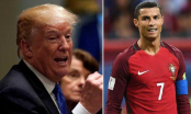 Tổng thổng Mỹ Donald Trump hết lời ca ngời Cristiano Ronaldo