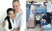 Lý Thanh Thảo cùng người chồng Tây và hai con sang Hà Lan đăng kí kết hôn