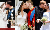 Những khoảnh khắc lãng mạn đẹp tuyệt vời trong các đám cưới Hoàng gia Anh