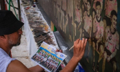Các anh hùng giải cứu đội bóng nhí Thái Lan được tôn vinh trên bức bích họa lớn