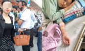 Xôn xao hình ảnh của cô gái đánh ghen vợ cũ của bồ ở Quảng Ninh vừa bị đánh giãn quai hàm