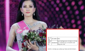 Hoa hậu Trần Tiểu Vy nói gì khi bị lộ bảng điểm kém?