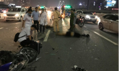 Chạy xe sai làn, đôi nam nữ tử nạn trên cầu Sài Gòn