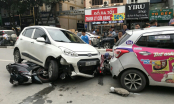 Tài xế xe điên gây tai nạn liên hoàn khiến 4 người nhập viện ở Hà Nội