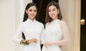 Hoa hậu Trần Tiểu Vy lần đầu đọ sắc với đàn chị Đỗ Mỹ Linh sau đăng quang