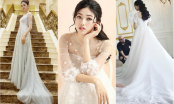 Hé lộ bí quyết trang điểm và mẫu váy biến Á hậu Thanh Tú thành công chúa trong đám cưới với đại gia U40