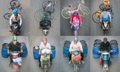 Bộ ảnh Người Hà Nội đi xe máy với góc máy trên cao gây sốt cộng đồng mạng