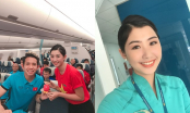 Bất ngờ với danh tính của nữ tiếp viên hàng không xinh đẹp chụp ảnh cùng tuyển Việt Nam gây bão mạng
