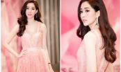 Hoa hậu Đặng Thu Thảo đẹp mong manh với đầm hồng công chúa