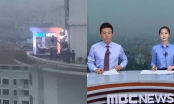 Dân mạng “choáng váng với hình ảnh đài truyền hình Hàn Quốc đưa tin thời sự ngay trên nóc khách sạn Daewoo Hà Nội