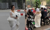 Cấm đường bảo vệ Hội nghị Mỹ - Triều, cô dâu xách váy hớt hải chạy để kịp giờ làm lễ cưới
