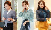 Những mẫu áo sơ mi Hàn Quốc dài tay thanh lịch, đẹp nhất cho thời tiết giao mùa