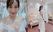 Ốc Thanh Vân mặc váy cưới khoe vẻ đẹp rạng rỡ nhân kỷ niệm 11 năm ngày cưới