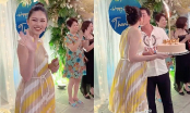 Tổ chức sinh nhật xa hoa tại biệt thự riêng, Á hậu Thanh Tú bất ngờ để lộ bụng bầu khệ nệ