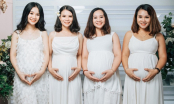 4 chị em gái ruột cùng nhau mang bầu, nhưng điều này mới khiến dân mạng kinh ngạc