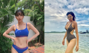 Điểm danh những sao Việt thích diện bikini: Người tuy lép vẫn đẹp, người ngực khủng dính nghi án thẩm mỹ